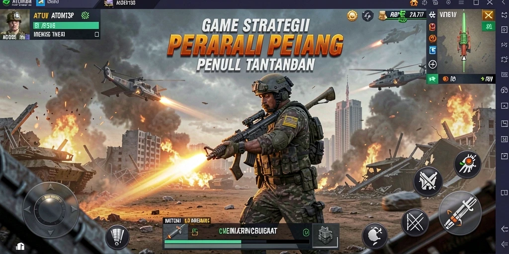 Gameplay seru dengan strategi dinamis dan interaksi pemain.
