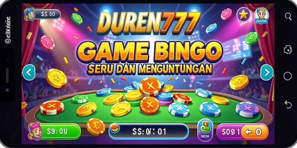 Tangkapan layar gameplay DUREN777 dengan suasana Bingo yang menyenangkan.