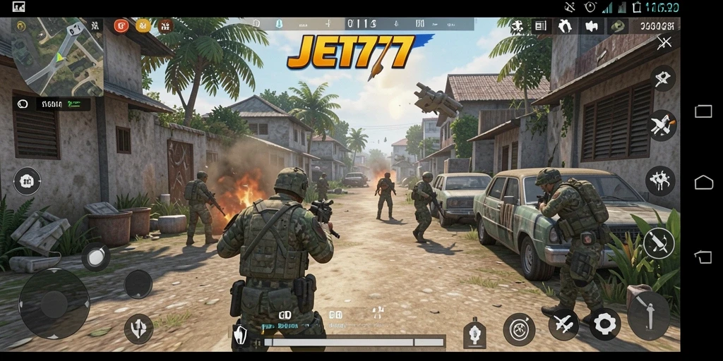 Gameplay menarik dari JET77 dengan grafik yang memukau.