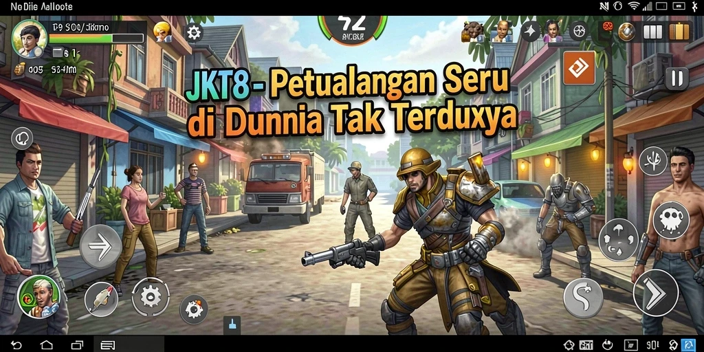 Gameplay seru JKT8 dengan petualangan menantang