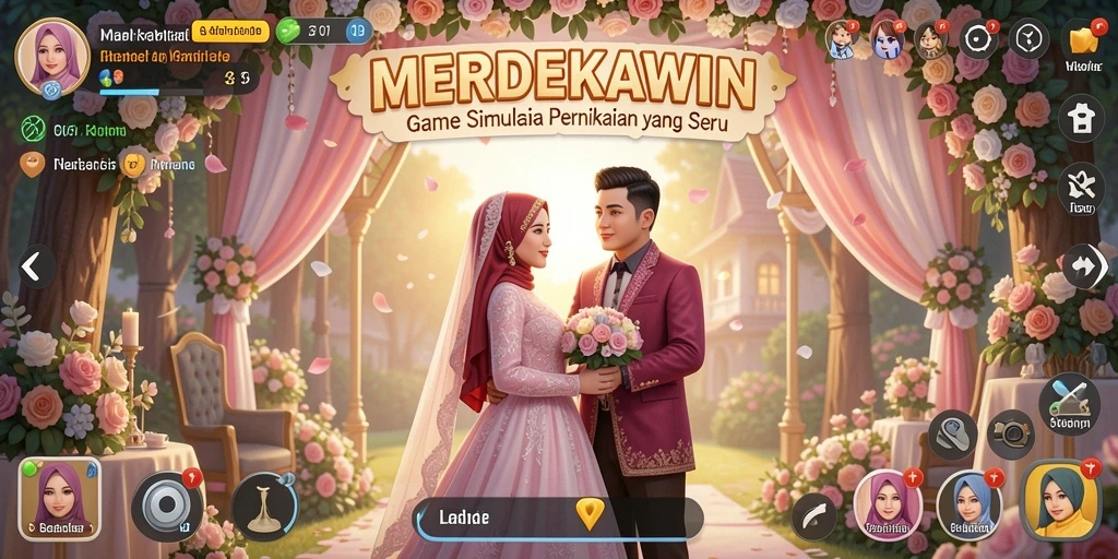 Tampilan gameplay <strong>MERDEKAWIN</strong> yang menarik dan interaktif.